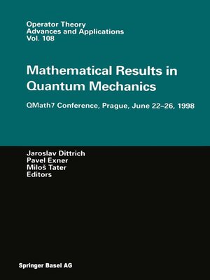 cover image of Mathematical Results in Quantum Mechanics